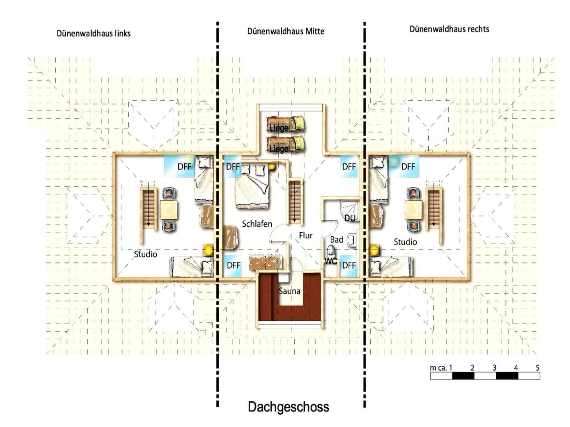 Reihenhaus Duenenwaldhaus Mitte In Trassenheide Apartment Bagian luar foto